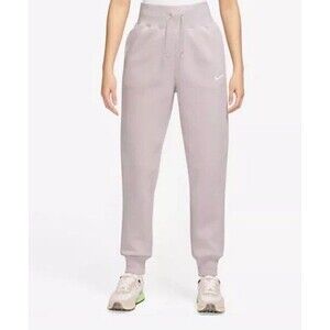Nike Sportswear Phoenix Fleece High-Waisted Joggers Pink 3XL TALL- DQ5688-019